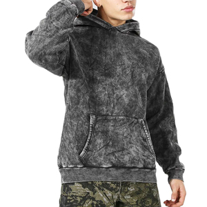 เสื้อฮู้ดผู้ชายซักกรดแบบสวมหัวน้ำหนักเบามีบริการ OEM แบบใหม่ล่าสุดสำหรับฤดูหนาว - Product Image 1