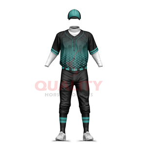 Ensemble maillot et pantalon de baseball sublimés logo personnalisé inclus tissu évacuant l'humidité coutures durables conçues pour le confort - Product Image 1