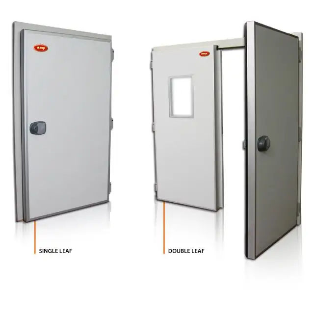 Cactus cold storages doors ISO Certified Freezer room doors Industrial refrigeration doors