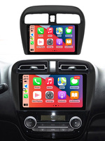 MEKEDE & NAVIFLY X SERIES Android voiture multimédia vidéo voiture écran IPS 2 + 32GB système pour Mitsubishi Mirage Attrage 2012-2018