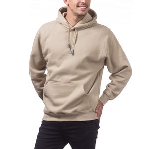 เสื้อฮู้ดแบบสวมหัวสีกากีมีฮู้ดสินค้าใหม่โลโก้ออกแบบได้ตามต้องการ - Product Image 5