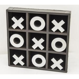 Decoración de Mesa con Patrón X O, Juego de Tres en Raya de Madera, Accesorios para Juegos de Interior, Precio de Fábrica al por Mayor - Product Image 3