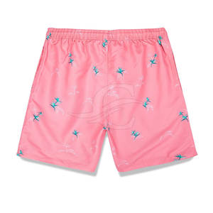 Pantalones Cortos Deportivos de Verano para Hombre, Sublimados, de Alta Calidad, de Lona, para Actividades al Aire Libre, de Secado Rápido, Cintura Elástica, Logotipo Personalizado, Diseño Sólido Informal - Product Image 2