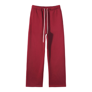 Pantalons de jogging et pantalons de survêtement de haute qualité, surdimensionnés, 100% coton, poids lourd, délavés au soleil, pour hommes - Product Image 1