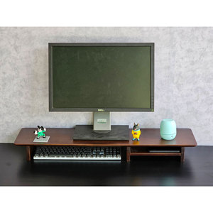 ขาตั้งจอคอมพิวเตอร์ไม้ยางพารา 100x20x10 ซม. รุ่น MS68019 สำหรับจอ 32 นิ้ว ปรับเอียงได้ 90 องศา สินค้าใหม่พร้อมส่ง - Product Image 3