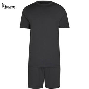 ชุดฤดูร้อนผู้ชายสุดเท่ เสื้อยืดคอกลมและกางเกงขาสั้นผ้าฝ้าย 100% ระบายอากาศได้ดี คุณภาพสูง ผลิตในปากีสถาน - Product Image 6