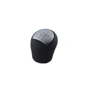 <b>Renault</b> Clio 2 & <b>Kangoo</b> Gear Knob 6-Speed <b>Automatic</b> Chrome with Leather 8200568122 Model - Product Image 2