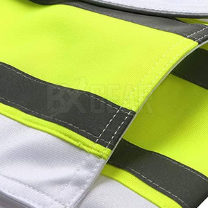 Chaleco de ropa de trabajo de construcción de nuevo estilo más vendido para ropa de trabajo 2025 Chaleco de ropa de trabajo multibolsillo popular - Product Image 4
