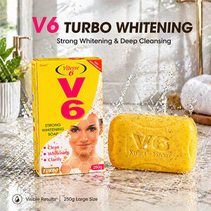 Jabón Blanqueador Vitesse 6 Strong, Jabón en Barra con Aceites Esenciales Naturales y Leche de Cabra, Hecho Artesanalmente para Aclarar la Piel y Uso en Spa - Product Image 2