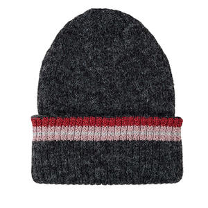 Bonnet doublé en polaire Bonnet en tricot doux et chaud Bas de ski Casquette à revers 2025 - Product Image 1