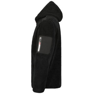 Chaqueta de Invierno Impermeable para Hombre, Chaqueta de Forro Polar, Cierre Completo, Cálida, Gruesa, Informal, Cortavientos, con Capucha, Unisex - Product Image 5