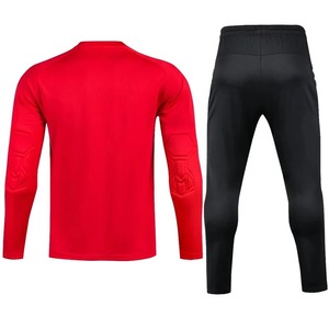 Men's Adult <b>Football</b> Goalkeeper Uniform Protective <b>Sponge</b> <b>Football</b> Long Sleeves Kid Training Goalkeeper Soccer Jersey Top Pants - Product Image 2