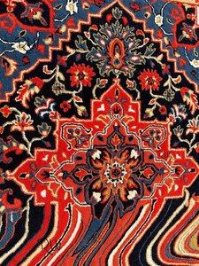 Alfombra Persa Moderna Hecha a Mano 100% Lana Fina, Diseño Fundido, Tamaño Personalizado, Antideslizante, Lavable, para Sala de Estar, Habitación Infantil, Pasillo, Sólida - Product Image 2