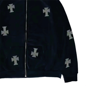 Conjunto Deportivo Personalizado para Hombre, Diseño Exclusivo con Pedrería, Transpirable, Poliéster/Algodón, Antibacterial, Casual - Product Image 4