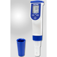 TECPEL PH-709 Stylo pH numérique portable Précision de 0,5 pH Plage de mesure de 0,0 à 14,0 pH Utilisation pour piscines et agriculture Garantie 1 an