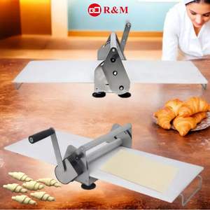 Compre una máquina manual para estirar masa para pastelería de acero inoxidable de 12, 15, 40 cm, 40, 30 cm, 36 cm, 25 cm, prensa manual para masa de pizza - Product Image 5