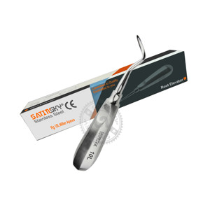 POLODENT FLOHR ELEVATOR Fig 10 (GAUCHE-DROITE) APEXO ELEVATOR acier inoxydable allemand de qualité chirurgicale - Product Image 1