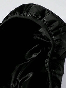 OEM Custom Men's Lightweight Puffer <b>Jacket</b> Winter <b>Waterproof</b> Shinny <b>Padded</b> Hooded <b>Jacket</b> with Pocket Decoration Bubble Fabric - Product Image 3