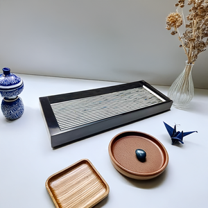 Plateau artisanal en laque vietnamienne écologique moderne, art populaire vietnamien, pour salle à manger, espace de vie, prix compétitif - Product Image 4