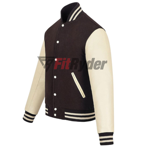 Blousons universitaires personnalisés de haute qualité avec logo, écologiques, à séchage rapide, pour hommes, collection hiver, vente en gros, directement de l'usine - Product Image 2