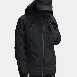 Techwear Veste de randonnée à séchage rapide pour homme coupe-vent d'extérieur à fermeture éclair hydrofuge vestes de trekking fabriquées au Pakistan - Product Image 6