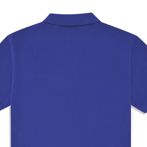 100% algodón de alta calidad respetuoso con el medio ambiente patrón sólido E azul Piqué bordado para Polo camisa tela hombres Casual para Polo camisa - Product Image 5
