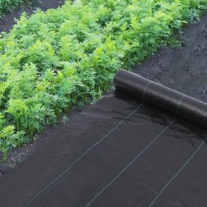 <span class=keywords><strong>Traitement</strong></span> UV Agriculture Tissu de jardin tissé tapis <span class=keywords><strong>anti</strong></span>-mauvaises herbes contrôle des mauvaises herbes tissu de paysage de couverture du sol - Product Image 3