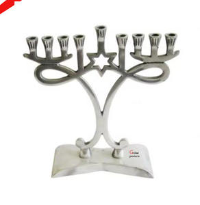 Chandelier à 7 branches en acier inoxydable de conception royale, finition dorée, pour la maison - Product Image 2