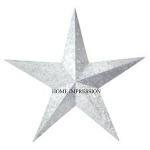 Diseño de estrella de Metal para colgar en la pared de bienvenida para decoración de jardín o entrada, acabado rústico de bronce, forma redonda - Product Image 2