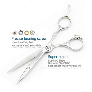 Tijeras de pelo profesionales Corte de pelo Tijeras de salón Makas Tijeras de corte de peluquero Tijeras de peluquería - Product Image 2