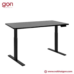 SMARTDESK Foldable <b>Adjustable</b> Metal <b>Desk</b> for Home <b>Office</b> Black 80kg Load Capacity - Product Image 1