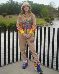 Conjuntos de chándal informales estampados a la moda, pantalones de chándal y sudadera con capucha para mujer, conjunto de dos piezas, ropa de invierno para mujer, trajes para correr - Product Image 1