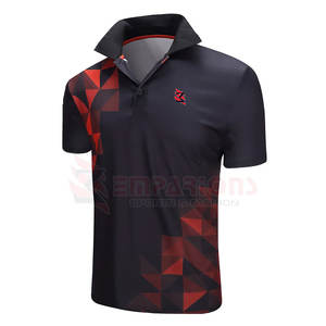 Superventas 100% algodón para hombre para camisetas de polo último diseño patrón Casual tela de lona peso ligero venta en línea - Product Image 2