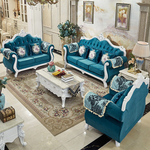 ชุดโซฟายุโรปคลาสสิกสำหรับห้องนั่งเล่นสีธรรมชาติไม้สักมะฮอกกานี suar ไม้เนื้อแข็งทนทานสำหรับโรงแรมหรือวิลล่า091002 - Product Image 3