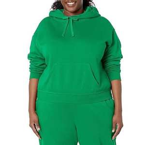 Sudaderas Personalizadas de Algodón para Mujer, Ropa Casual Lisa, Sudaderas de Forro Polar Transpirables con Diseño de Marca Personalizado para Mujer - Product Image 5