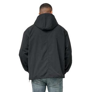 Chaqueta cálida cortavientos informal para hombre 2025, forro de malla de media cremallera con calefacción gruesa, forro polar personalizado OEM 100 gramos, nuevo servicio de primavera teñido - Product Image 2