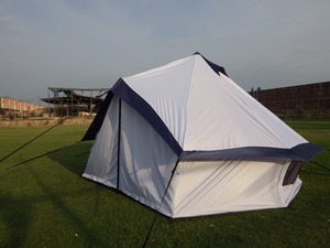 Manufacturer's Luxury 7m Double Canvas Bell <b>Tent</b> Premium Waterproof Polyester Pop-Up Glamping <b>Tent</b> for Outdoor Use 4 Seasons - Product Image 3