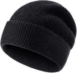 Gorros de Punto Jacquard Personalizados con Logotipo, Gorros de Mohair para Invierno, Gorros con Vuelta para Clima Frío, Moda - Product Image 2