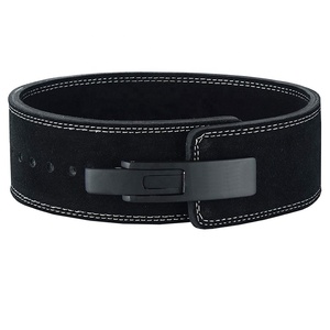 Geo Brother Co 13mm Cowhide <b>Weight</b> Lifting Belt Powerlifting Hook Loop Closure Non-Slip Professional Protection Unisex <b>Training</b> - Product Image 5