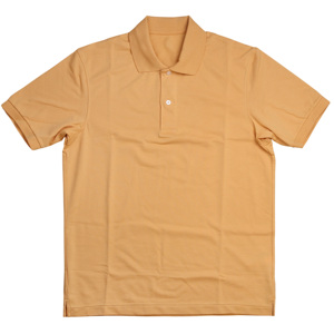 T-Shirt de Golf Vintage Slim Fit Décontracté pour Homme 100% Coton Tissu Doux Fermeture à Boutons Évacuation de l'Humidité Style de Rue Solide - Product Image 1