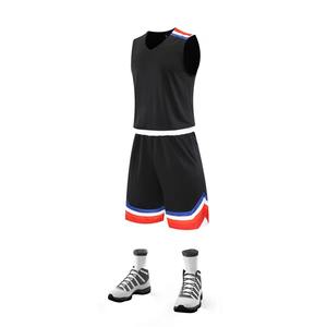Maillots de basket en gros en stock – Tenues de basket personnalisées pour hommes, ensembles respirants à séchage rapide, maillots de basket - Product Image 5