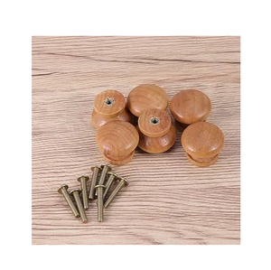 Pomos de madera de diseño de lujo para armarios y puertas Accesorios de cocina de estilo moderno Venta caliente para cajones y armarios - Product Image 6
