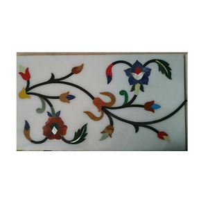 Panel de incrustación de mármol, piedra Natural de estilo tradicional, aspecto atractivo, disponible a precio competitivo - Product Image 2