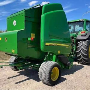 Meilleur approvisionnement pour conception personnalisée économique presse à foin à balles bon marché automotrice mini presse à foin - Product Image 1