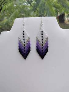 Boucles d'oreilles d'été en forme de bohème pour femmes et filles faites à la main avec des perles de verre colorées de 4mm et des perles de rocaille pour les vacances et les cadeaux - Product Image 5