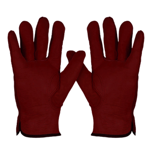 ถุงมือนิรภัยหนังควายแบบแยกนุ่มสบายทนทานถุงมือสำหรับทำงานและป้องกันขณะขับรถถุงมือสำหรับใช้ในสวน - Product Image 4