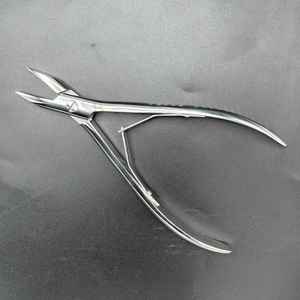 Alicates de presión de microcuentas de 7 pulgadas de calidad superior herramienta de extensiones de cabello de nariz plana de grado de salón logotipo personalizado hecho de acero inoxidable - Product Image 1