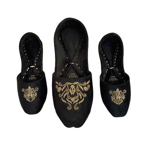 Top Performance Quality Made <b>Men</b> <b>Khussa</b> Black Color Light Weigt <b>Men</b> <b>Khussa</b> Anti Slip <b>Men</b> <b>Khussa</b> - Product Image 1