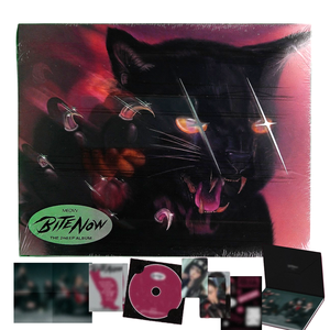 MEOVV BITE NOW 2º Álbum EP [Versión BEAST] Photobook con CD, 2 Photocards, Tarjeta Rasca y Gana, Clip para Papel, Paquete de Pegatinas, Póster Plegable (DDI RO RI) - Product Image 1