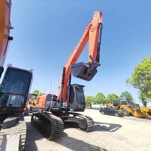 Excavadora Hitachi Zaxis 200 usada, excavadora hidráulica sobre orugas de 20 toneladas con motor y bomba japoneses originales, EX200 de 2 toneladas - Product Image 6